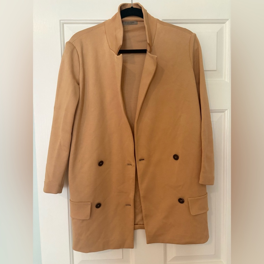 Bottega Veneta Tan Trench Coat